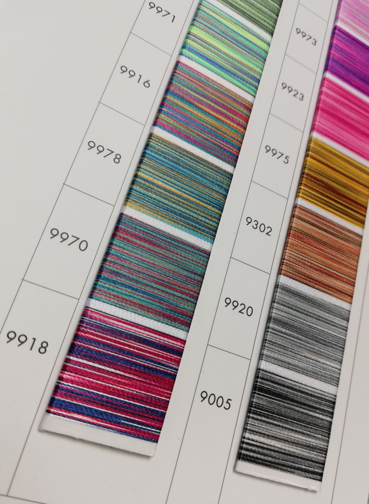 Poliestere multi color Amann - immagine 5