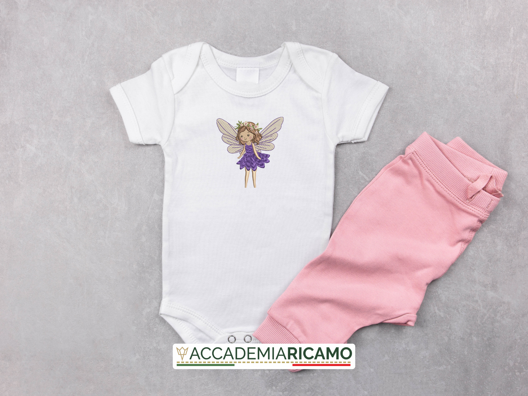 File da ricamo “Fatina magica” – download istantaneo in 5 misure - immagine 8