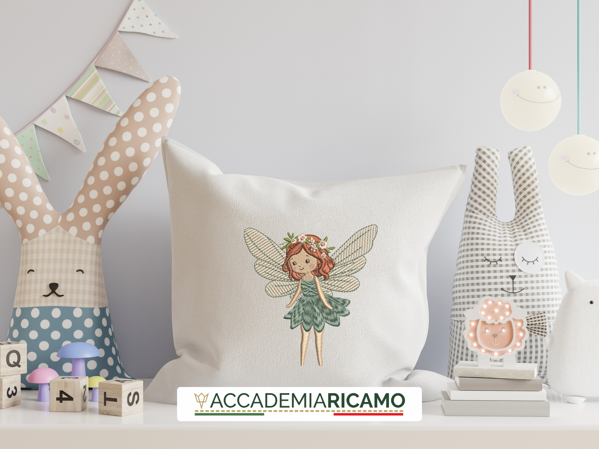 File da ricamo “Fatina magica” – download istantaneo in 5 misure - immagine 3