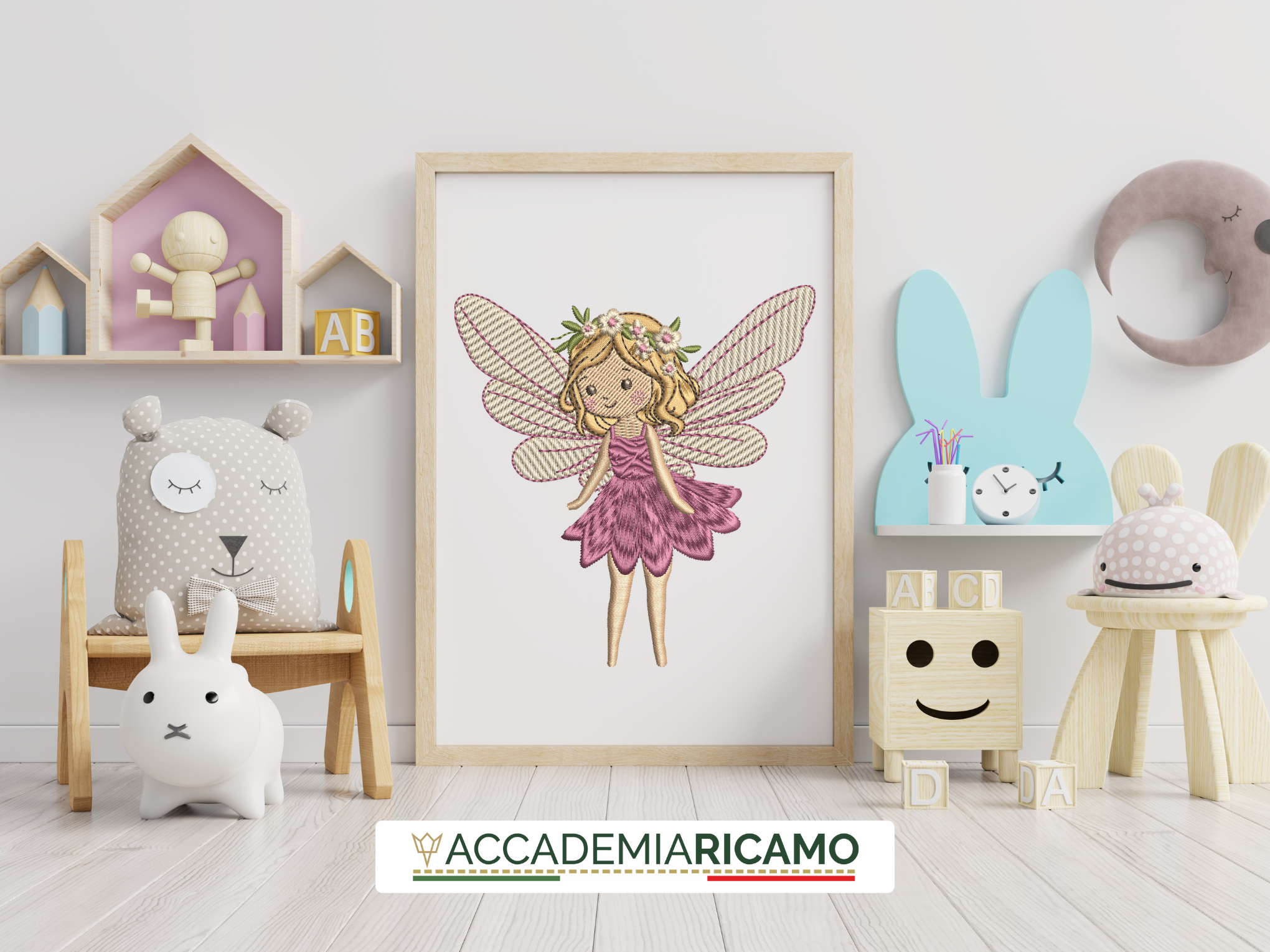 File da ricamo “Fatina magica” – download istantaneo in 5 misure - immagine 10
