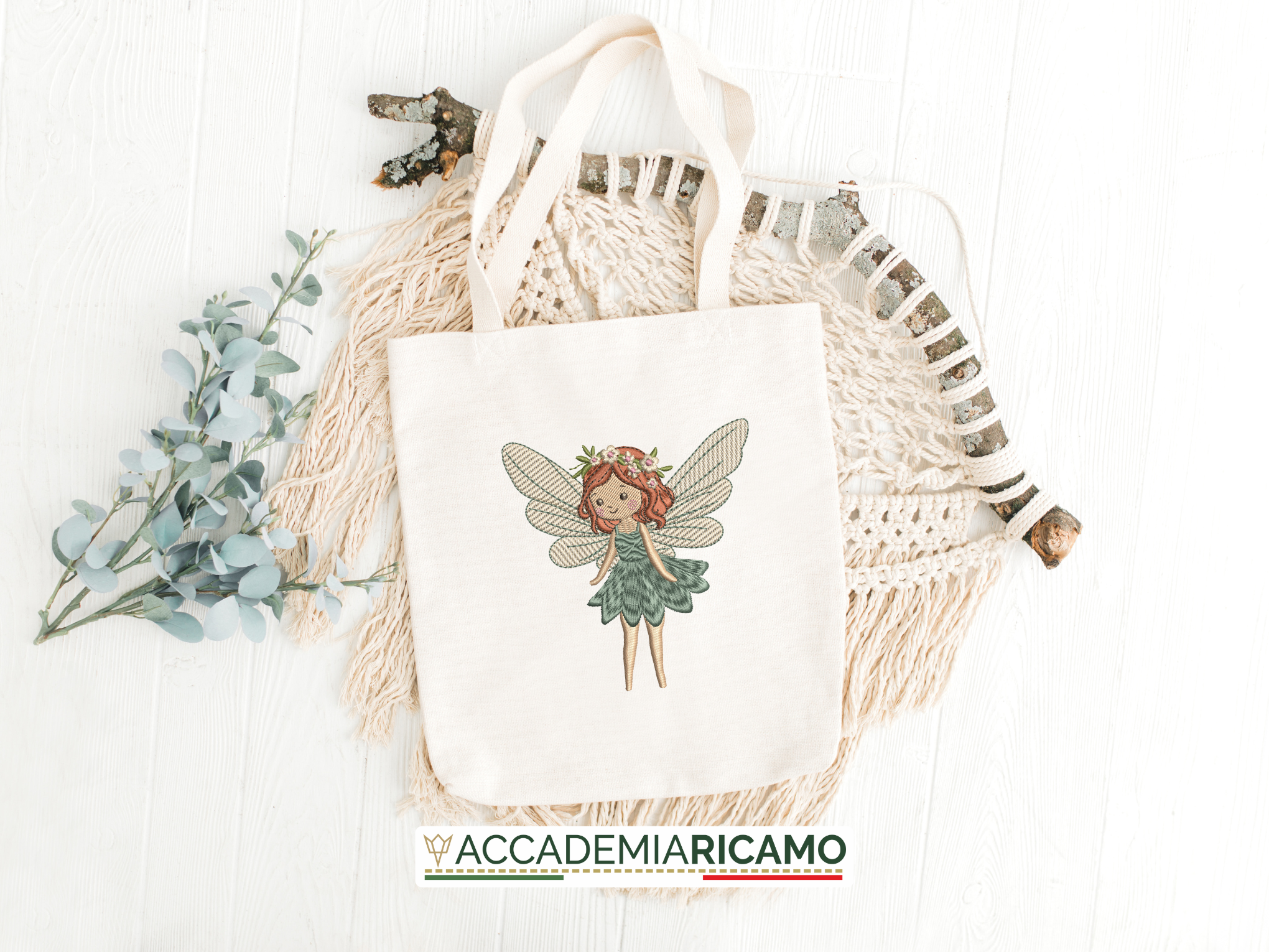 File da ricamo “Fatina magica” – download istantaneo in 5 misure - immagine 9