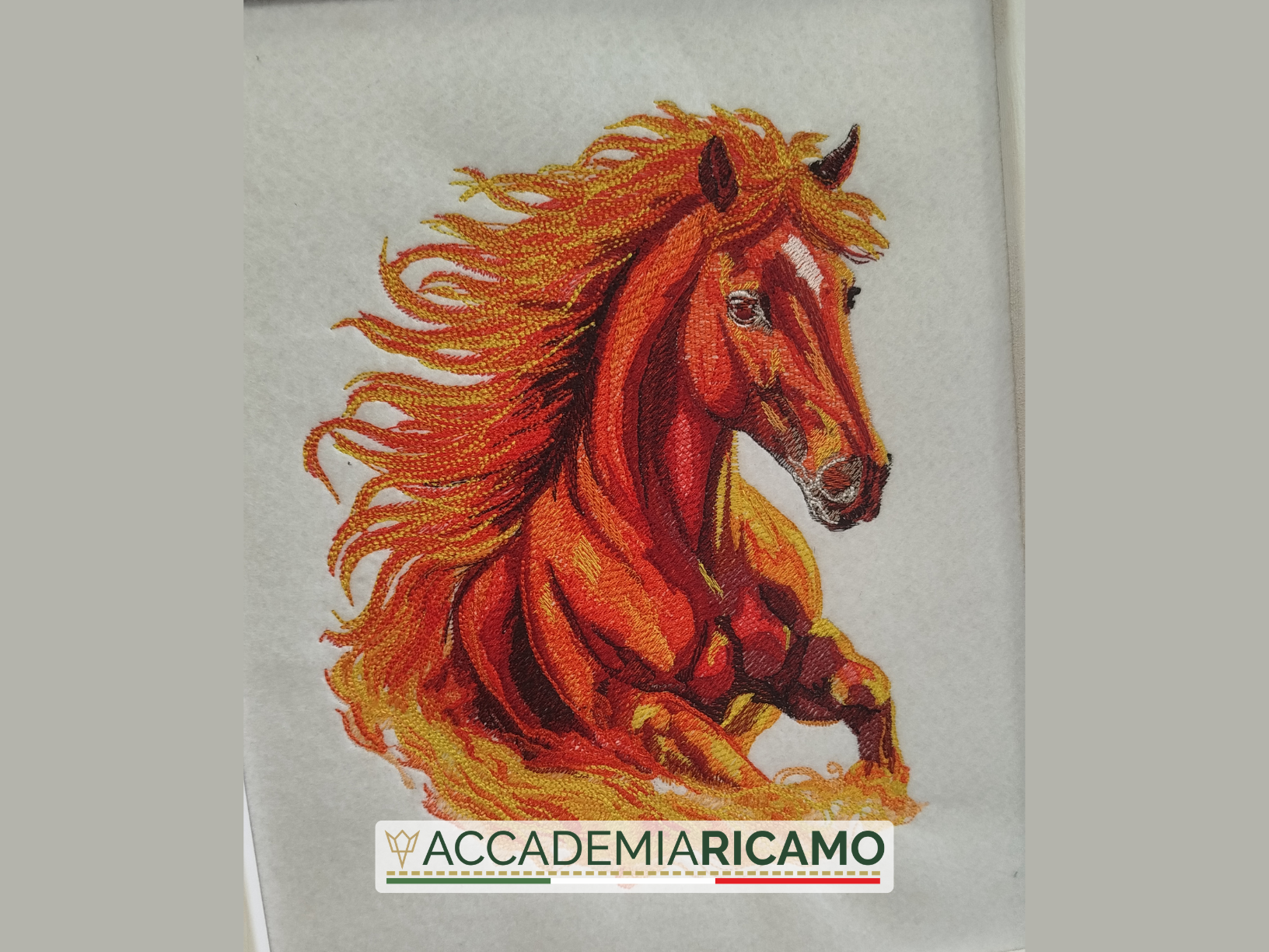 File da Ricamo Digitale – Cavallo di Fuoco - immagine 4